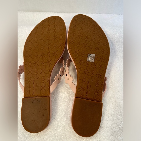 Kate Spade New York Daisy Field sandals Women’s size 8B in Rose - Picture 9 of 12